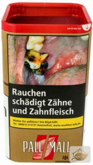 Pall Mall Authentic Red XXL Tabak ohne Zusätze
