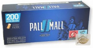 Pall Mall Xtra Blau volumenreduzierte Filterhülsen