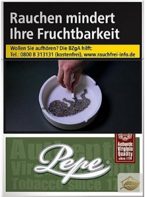 Pepe Rich Green ohne Zusätze 30er