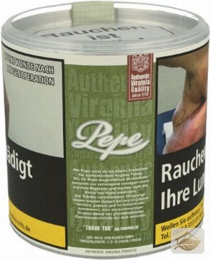 Pepe Virginia Rich Green ohne Zusatzstoffe 80g Dose