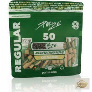 Purize Organic Regular 9 mm Kohlefilter auf Kokosbasis