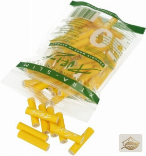 Purize Xtra Slim Aktivkohlefilter in Gelb, 5,9 mm