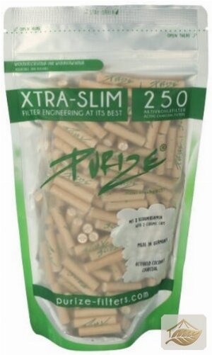Purize Organic Aktivkohlefilter 6mm Xtra Slim