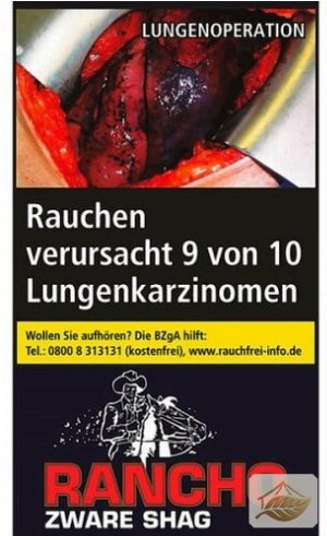 Rancho Zware Shag kraeftiger Feinschnitt