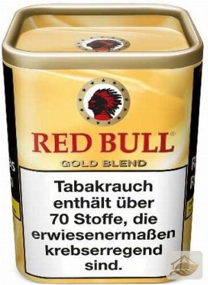 Red Bull Gold Blend Zigarettentabak in der Dose