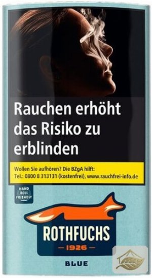 Rothfuchs Blue Feinschnitt zum Selberdrehen