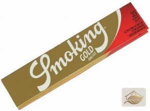 Smoking Gold King Size Slim Reispapier hauchdünn