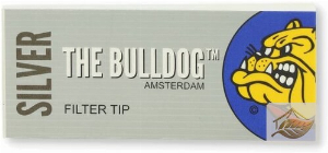 The Bulldog King Size Tips aus Papier, vorperforiert