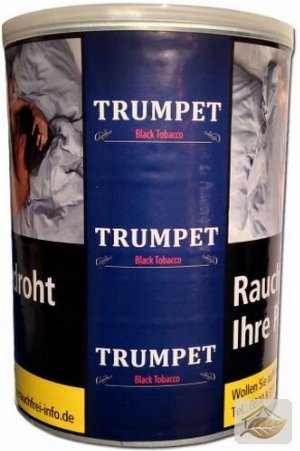 Trumpet Black kräftiger Zware Shag in der Dose
