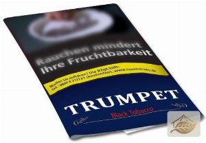 Trumpet Black Zware Shag Feinschnitt (Pouch)
