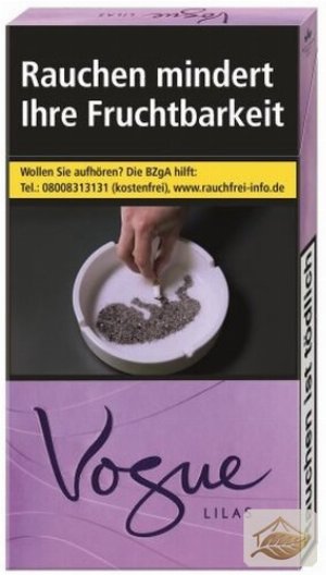 Vogue SuperSlims Lilas 100 mm 20er