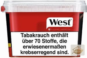 West Red High Volumentabak in der Box
