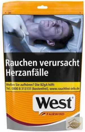 West Yellow Volumentabak im Jumbo-Beutel