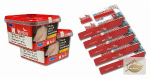 Winston Rot Volumentabak-Set mit Filterhülsen
