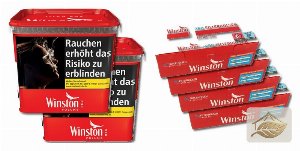 Winston Rot Titan Set mit Winston Red Extra Hülsen