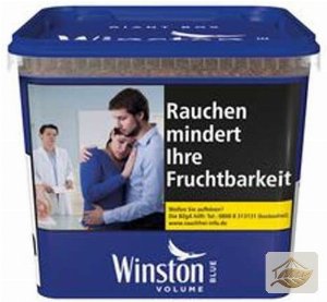 Winston Blau Volumentabak Giant Box zum Stopfen
