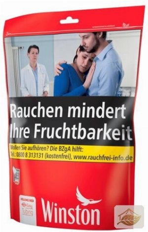 Winston Classic Red Volumentabak im Zip-Beutel