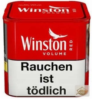 Winston Tabak Rot 40g Dose Volumentabak