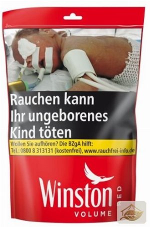 Winston Classic Volumentabak im Zip-Beutel