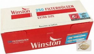 Winston Red Extra Filterhülsen mit Langfilter
