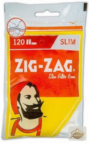 Zig-Zag Slim Eindrehfilter 6 mm Durchmesser