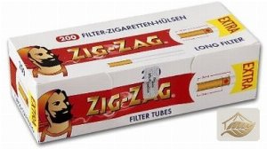 Zig Zag Extra Filterhülsen mit langem Filter