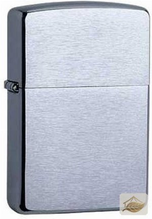 Zippo Chrome Brushed, gebürstetes Basismodell