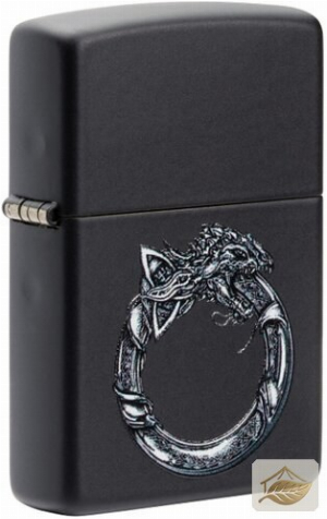 Zippo Celtic Dragon Feuerzeug, Schwarz bunt
