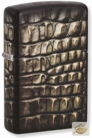 Zippo Alligatorhaut-Feuerzeug, Color 540°