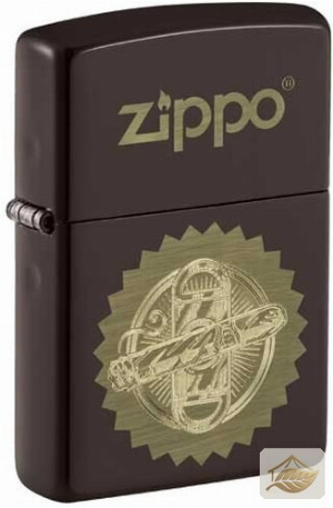 Zippo Cigar and Cutter, Zigarren-Motiv in Braun Matt