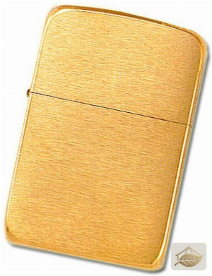 Zippo 1941 Replica, gebürstetes Messing im Retro-Look