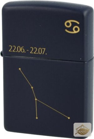 Zippo Nachfüll-Feuerzeug mit Sternzeichen Krebs