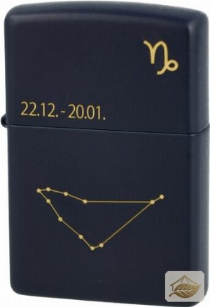 Zippo Feuerzeug mit Garantie, Motiv Steinbock