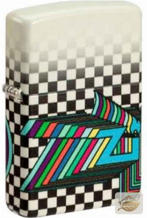 Zippo Nostalgia Color 540°, Leuchtmotiv für Dunkelheit