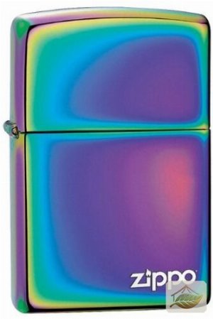 Zippo Spectrum, bunt schillerndes Finish mit Logo