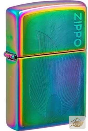 Zippo Spectrum Flame, gelasertes Flammen-Motiv
