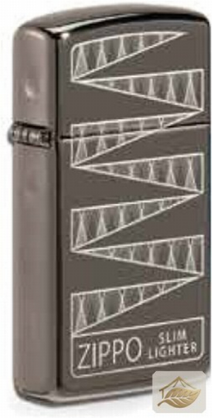 Zippo Slim Black Ice, 65th Anniversary Collectible, limitiert