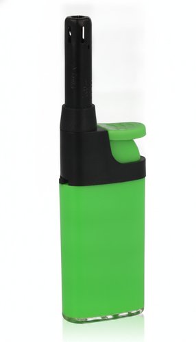 Adamo Mini-Stabfeuerzeug mit Piezo-Zündung – Grün