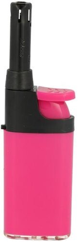 Adamo Mini-Stabfeuerzeug in Pink – kompaktes Gasfeuerzeug mit Piezo-Zündung