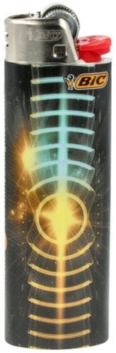 BIC Einwegfeuerzeug – Futuristic Serie 2v8