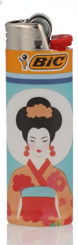 BIC Maxi Feuerzeug – Dreamy Japan Geisha (3v6)