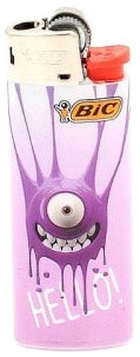 BIC Mini Feuerzeug – Sticky Monster „HELLO!