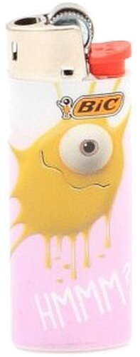 BIC Mini Feuerzeug – Sticky Monster „HMMM?