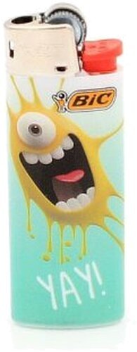 BIC Mini Feuerzeug – Sticky Monster „YAY!