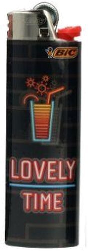BIC Neon Cocktails Einweg-Feuerzeug – „Lovely Time