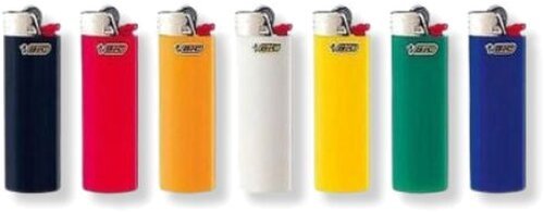 BIC Maxi Einweg-Feuerzeug mit Steinzündung – Sortierte Farben