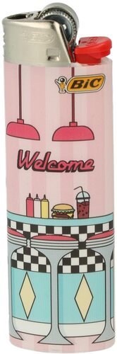 BIC Maxi Einweg-Feuerzeug – Dinner-Edition „Welcome