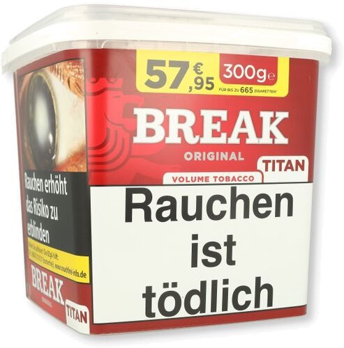 Break Original Red Titan Eimer 300 g