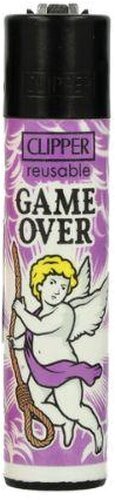 Clipper Nachfüllfeuerzeug – Badass Angels 4 „Game Over