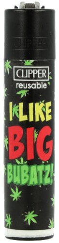 Clipper Gasfeuerzeug „I Like Big Bubatz!